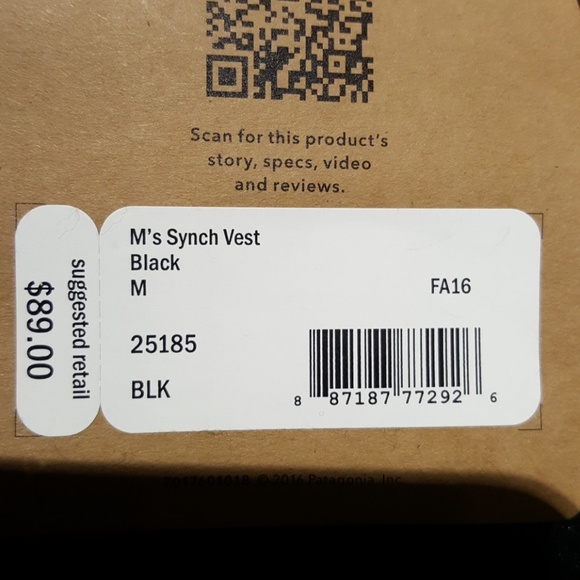 ⛔SOLD⛔ Patagonia Synchilla Sweater Vest - NEW - Picture 7 of 8